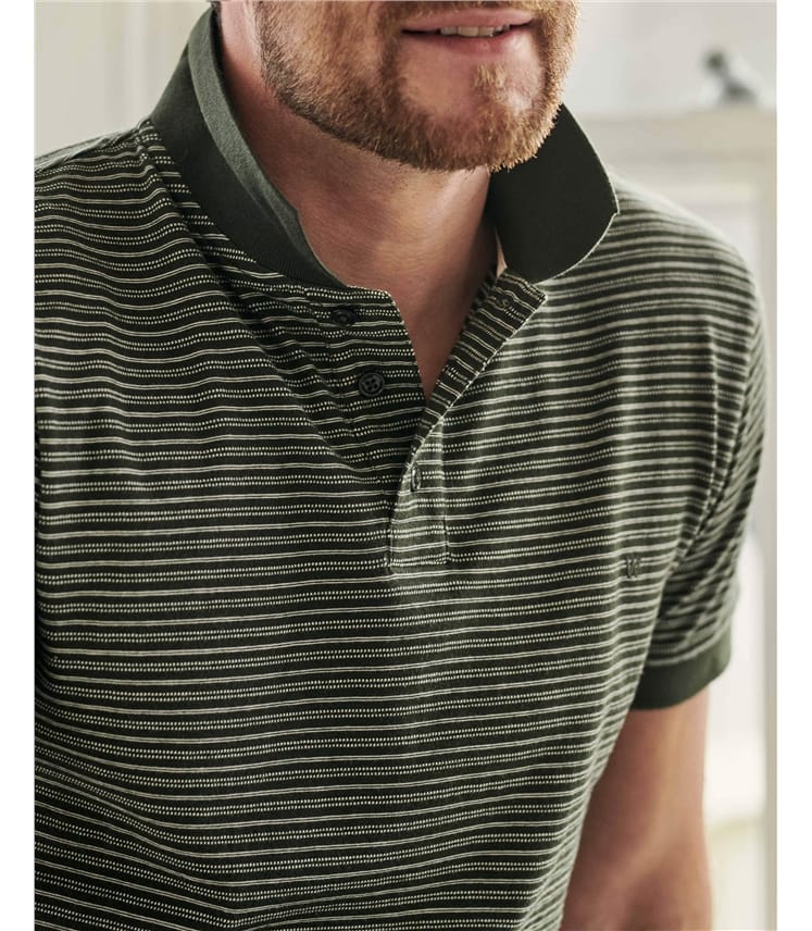 Mens Jersey Polo Shirt