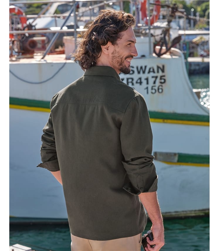 Linen Cotton Overshirt