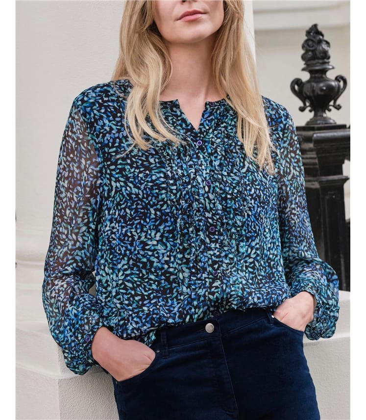 Soft Ruffle Blouse