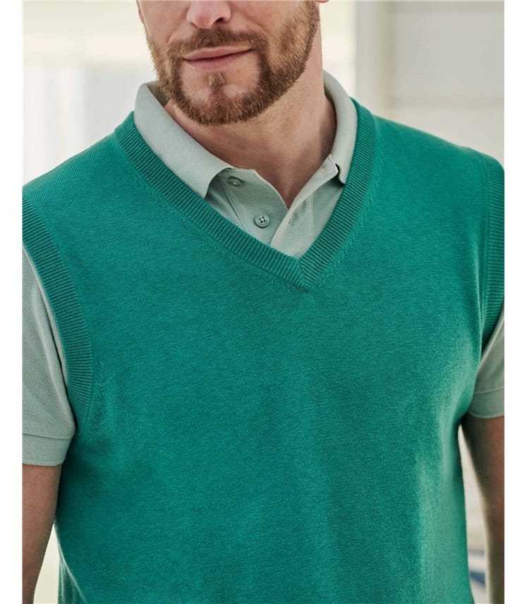 Organic Cotton Cashmere Slipover