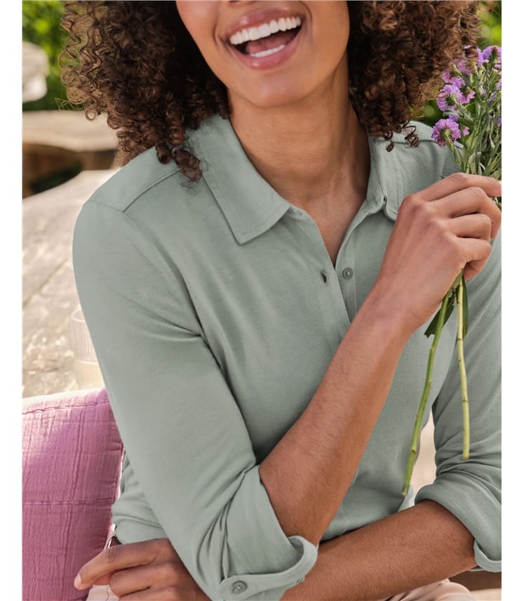 Chemise en jersey Soft Touch