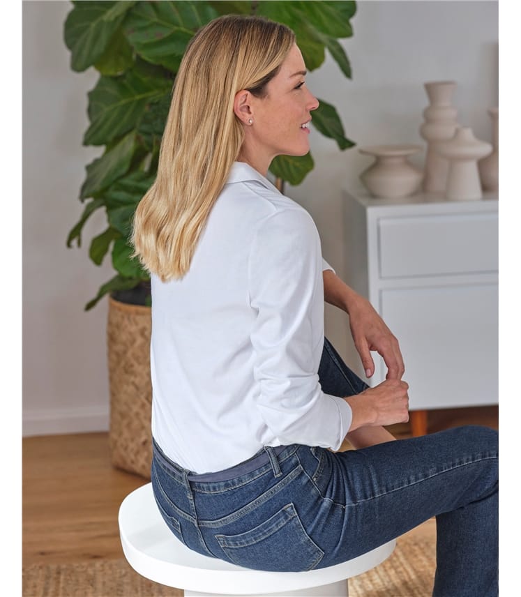 Pure Organic Cotton Jersey Shirt