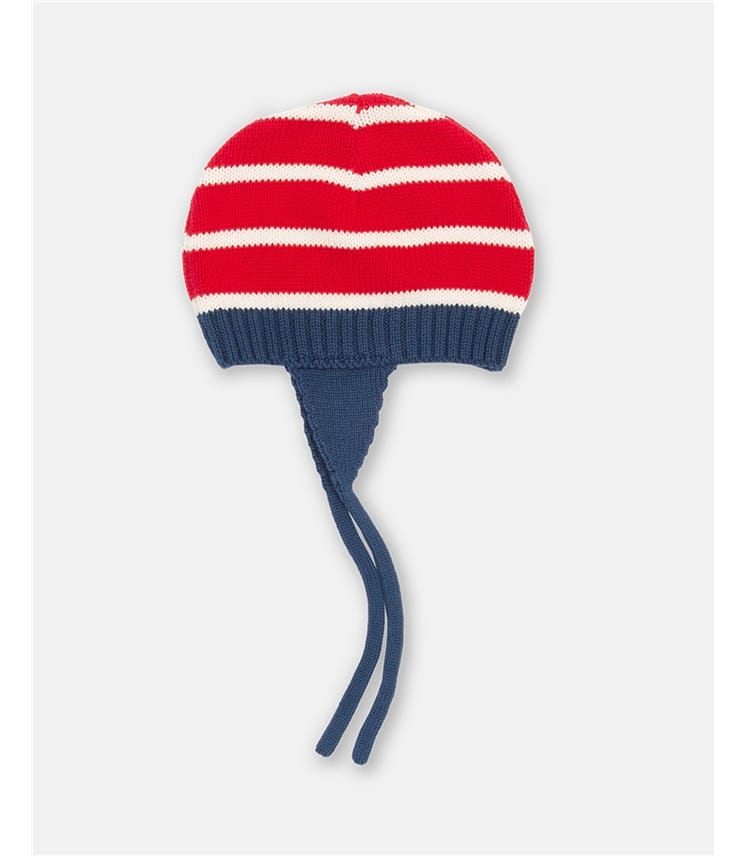 red-stripy-knit-hat-woolovers-uk