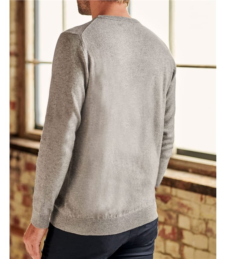 Cashmere Merino Crew Neck Jumper