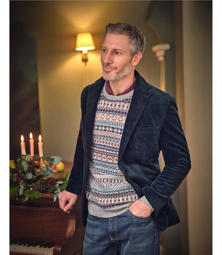 Washed Corduroy Casual Jacket