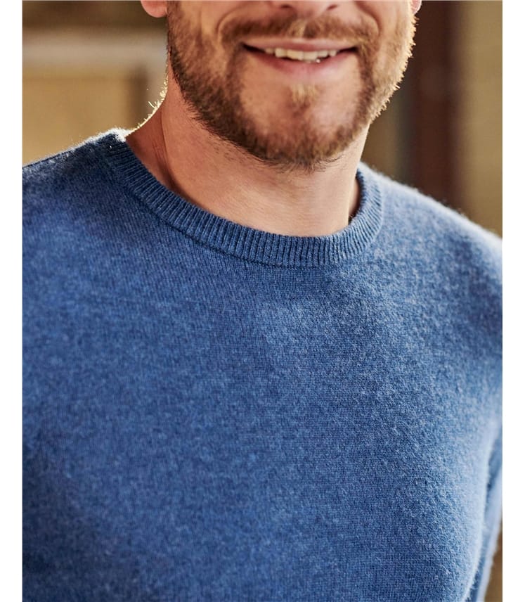 Cashmere Merino Crew Neck Jumper