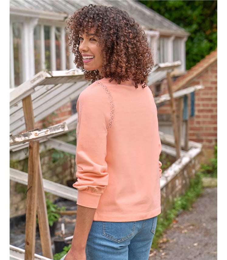 Lace Insert Jumper