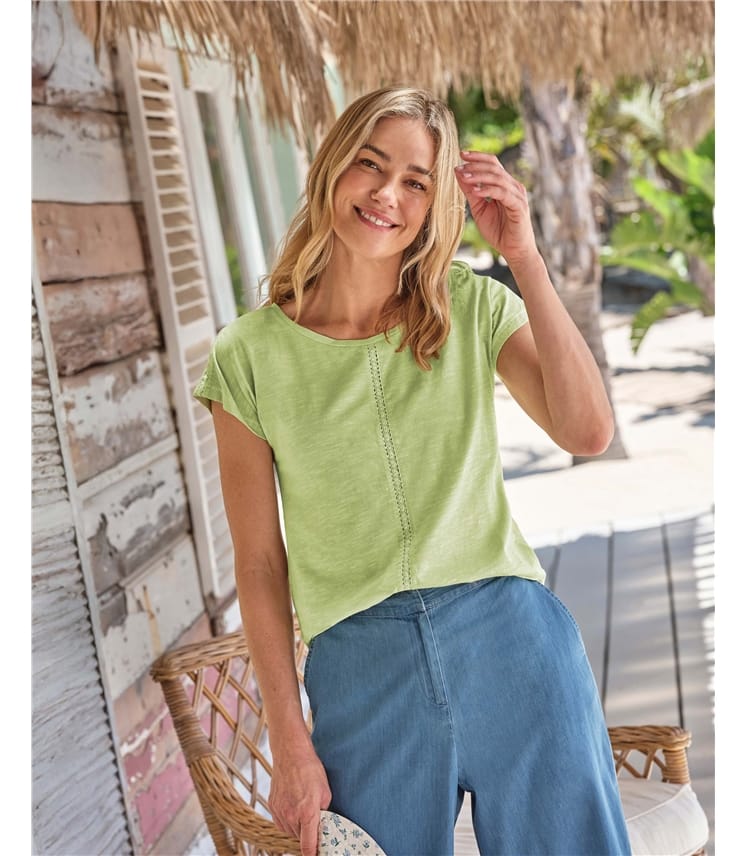 Lace Insert Tshirt