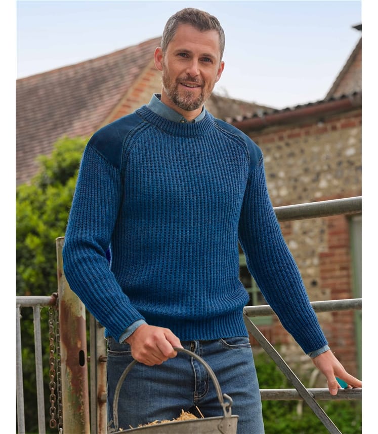 Countryman-Pullover aus reiner Wolle für Herren