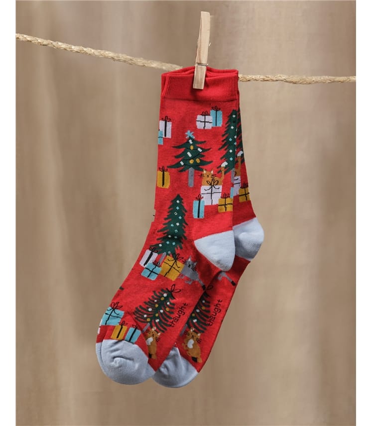 Socken aus Bio-Baumwolle, Weihnachtsgeschenke – Jemila