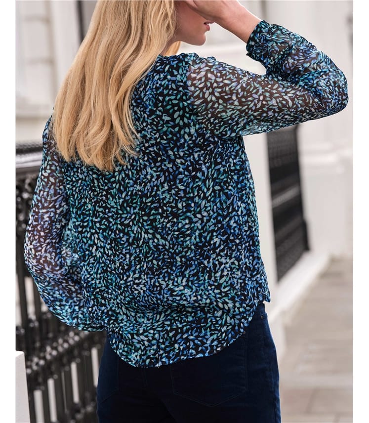 Soft Ruffle Blouse