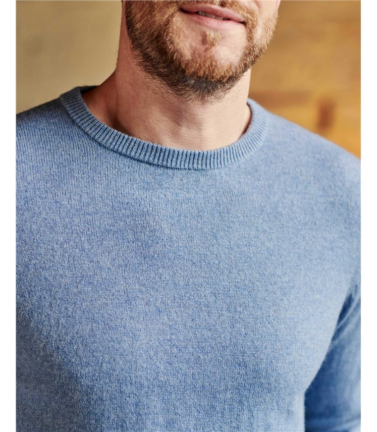 Cashmere Merino Crew Neck Jumper