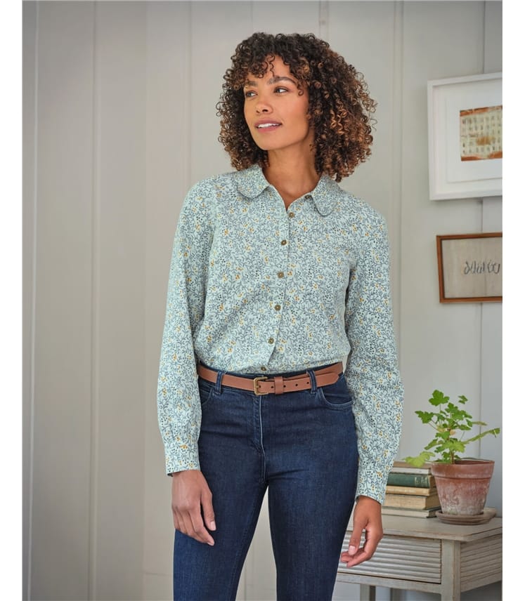 Classic Printed Cord Shirt