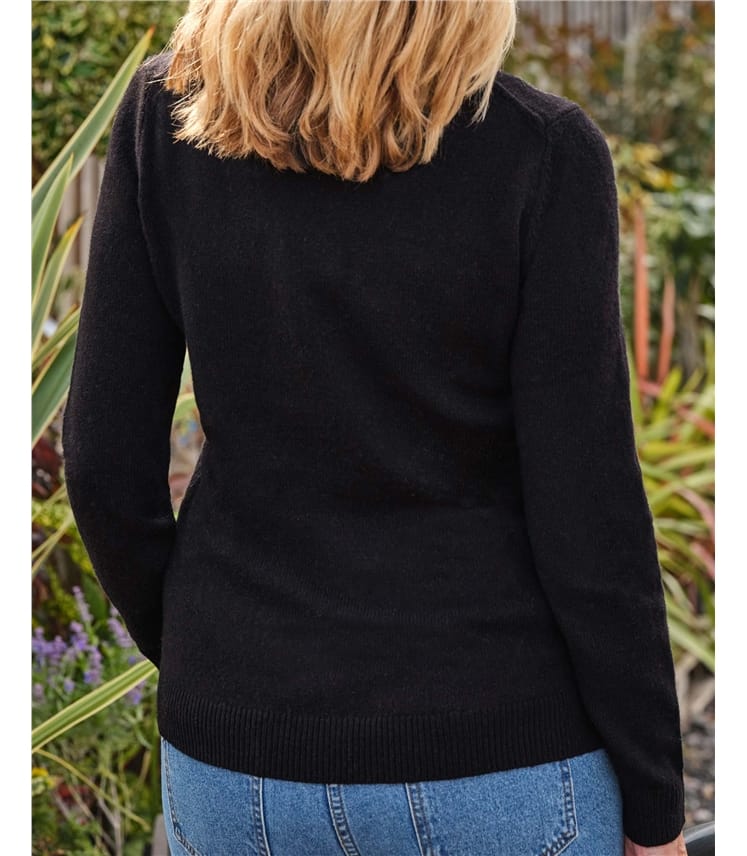 Womens Lambswool Polo
