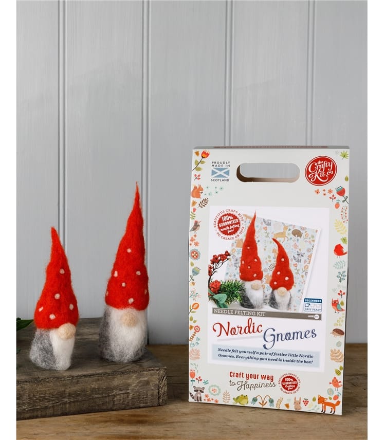 Nordic Gnomes Needle Felting Kit