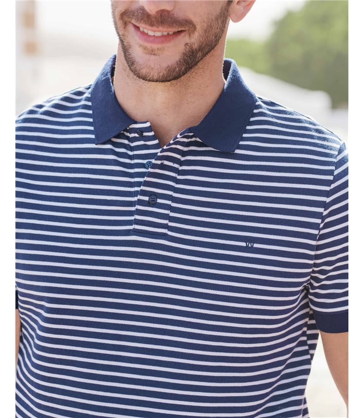 Mens Jersey Polo Shirt