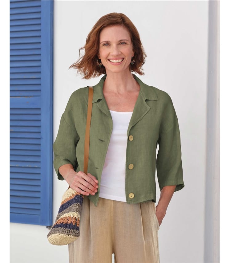 Linen Lightweight Jacket