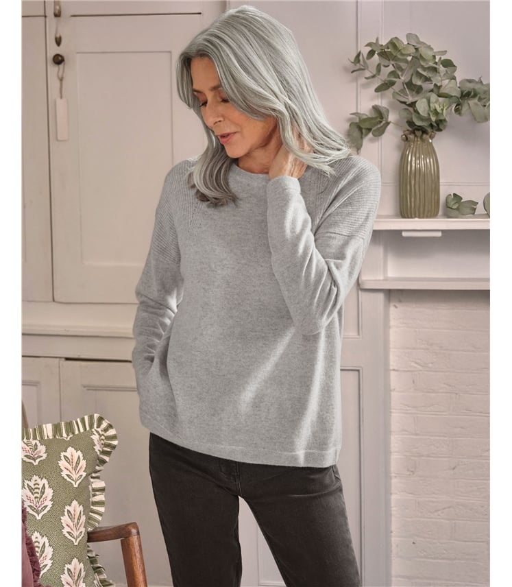 Luxuriöser Pullover aus reinem Kaschmir