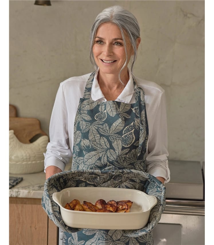 Cotton Print Apron