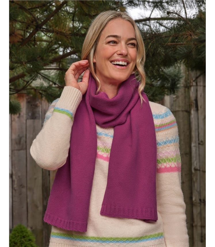 Écharpe essentielle - Femme - Laine d’agneau