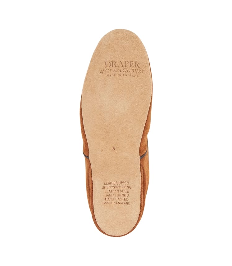 Mocca | Mens Sheepskin Slipper | WoolOvers UK