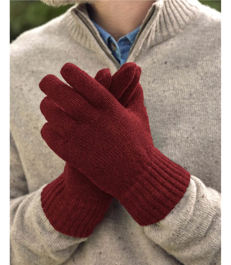  Handschuhe aus Lammwolle