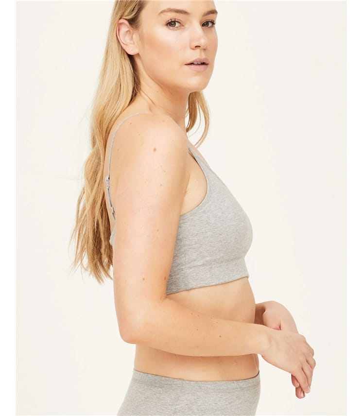 Bralette aus Bio-Baumwolle