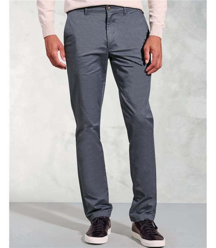 Leo Cotton Stretch Chino