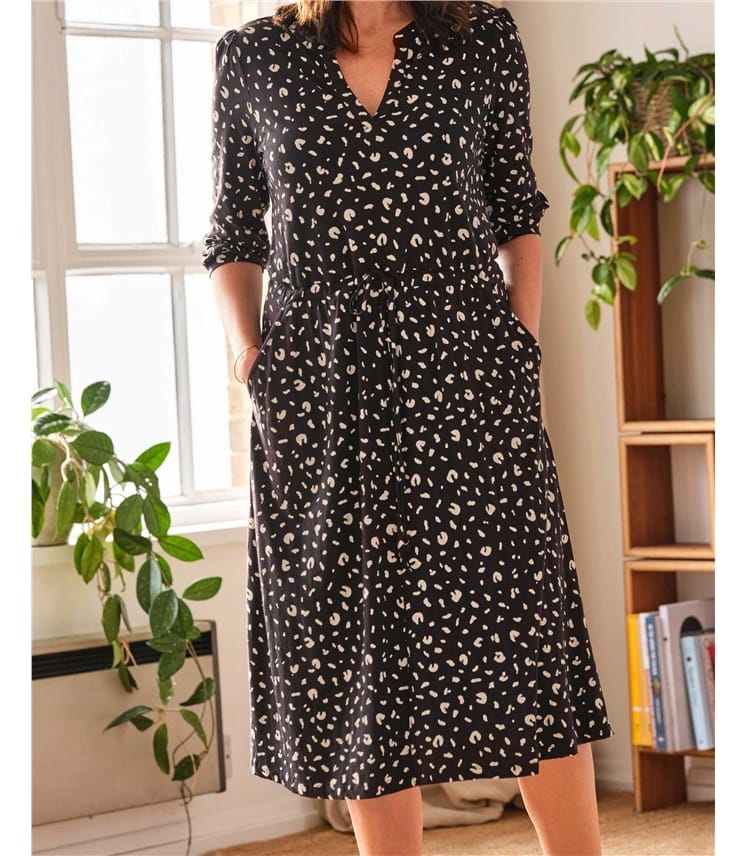 Kismet - Hemdblusenkleid aus Jersey