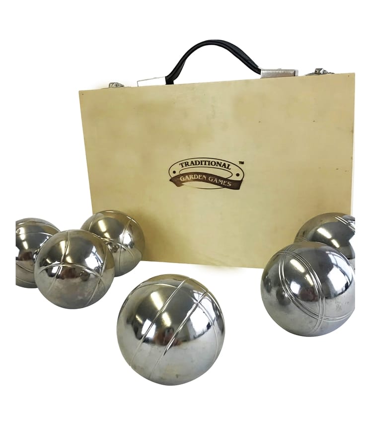 Set of Six Boules in Box