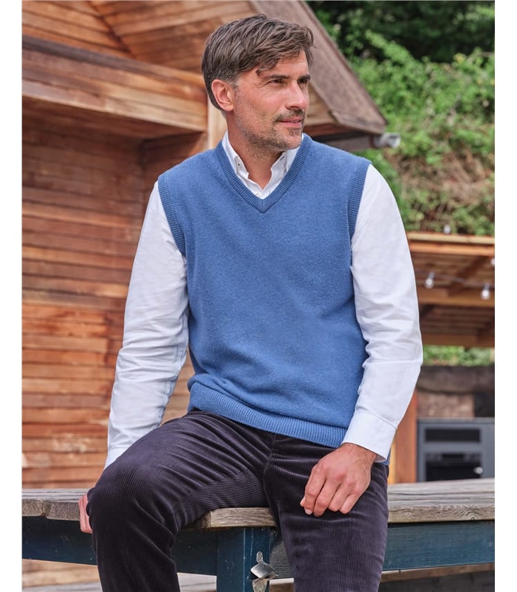 Cashmere and Merino Slipover