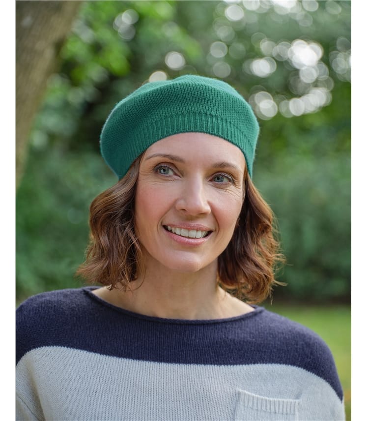 Cashmere Merino Beret
