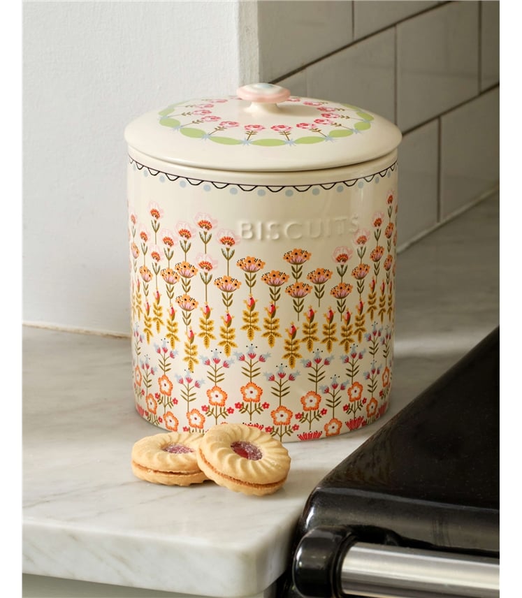 Biscuit | Cath Kidston Biscuit Barrel | WoolOvers UK