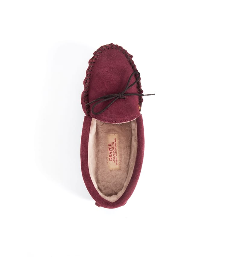 Womens Sheepskin Moccasin Slippers