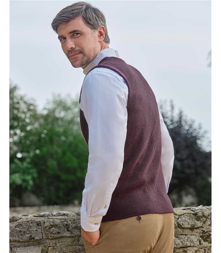 Organic Cotton Cashmere Waistcoat