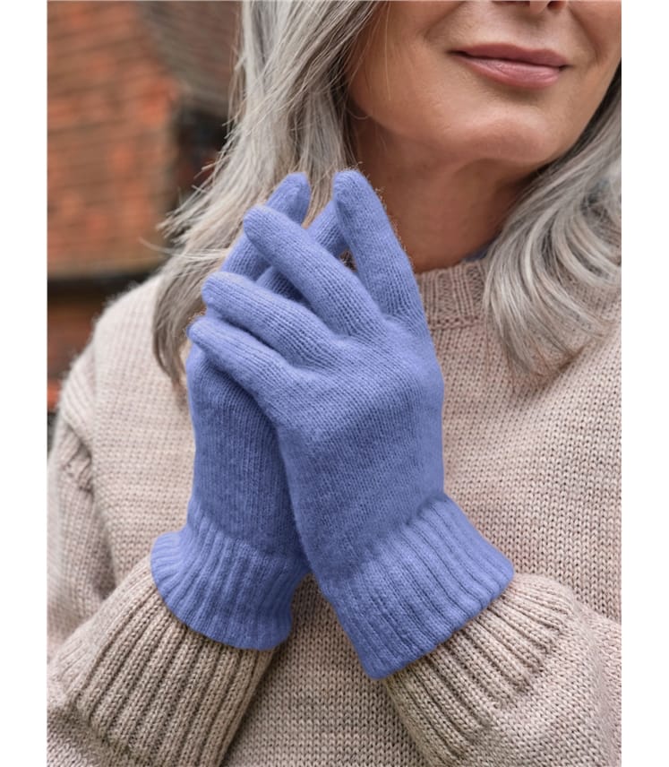 Handschuhe aus Lammwolle für Damen