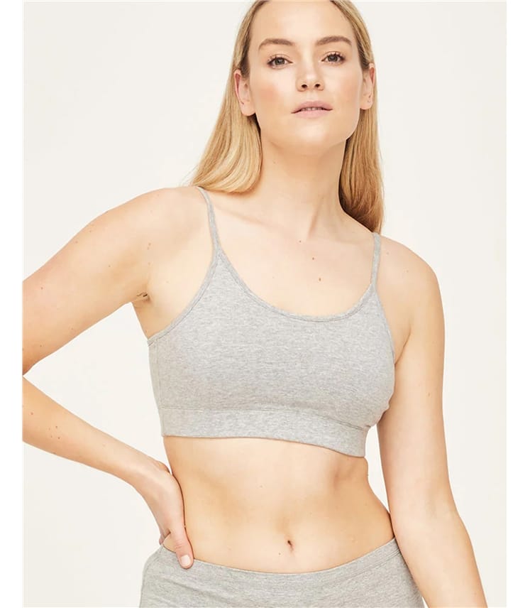 Bralette aus Bio-Baumwolle