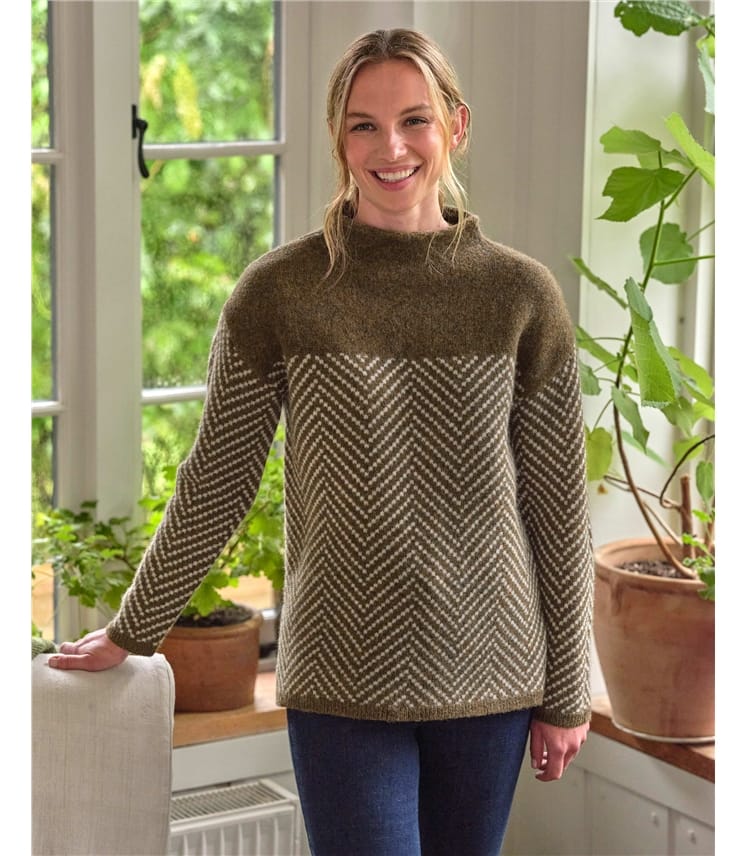 Herringbone Jumper