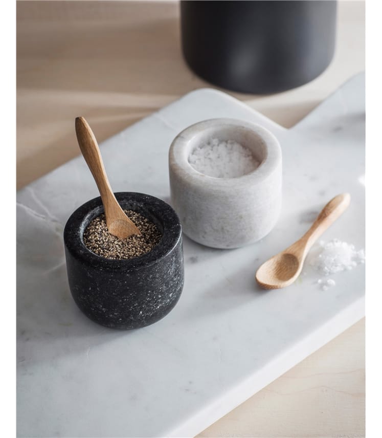 Marble And Granite Salt And Pepper Pots