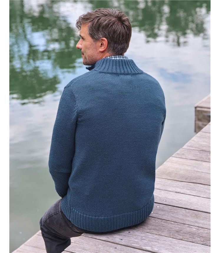 100% Pure Wool Button Everyday Cardigan