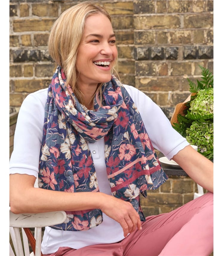 Woven Wool Printed Scarf