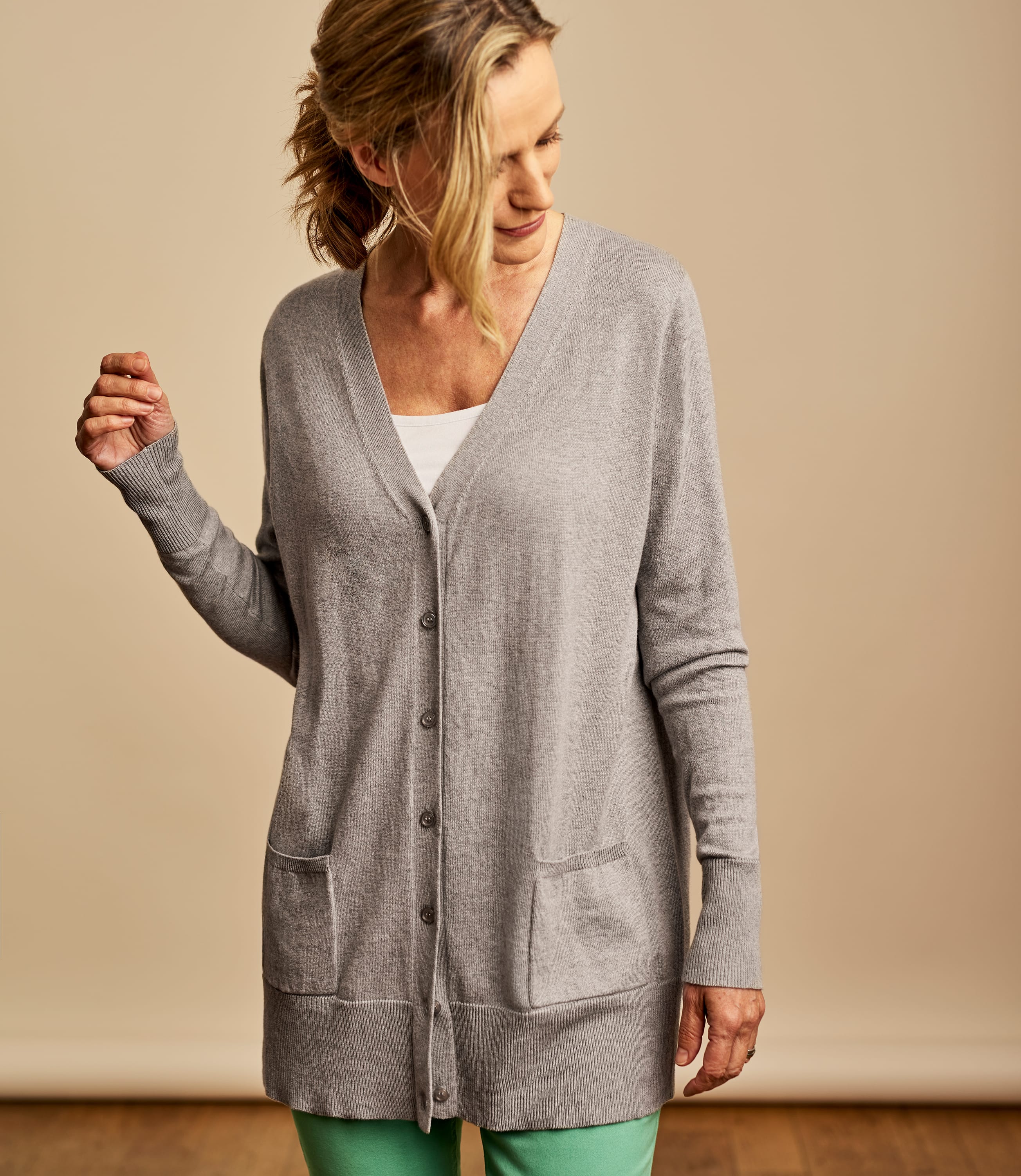 Natural Wool Cardigans New Arrivals Woolovers Au 