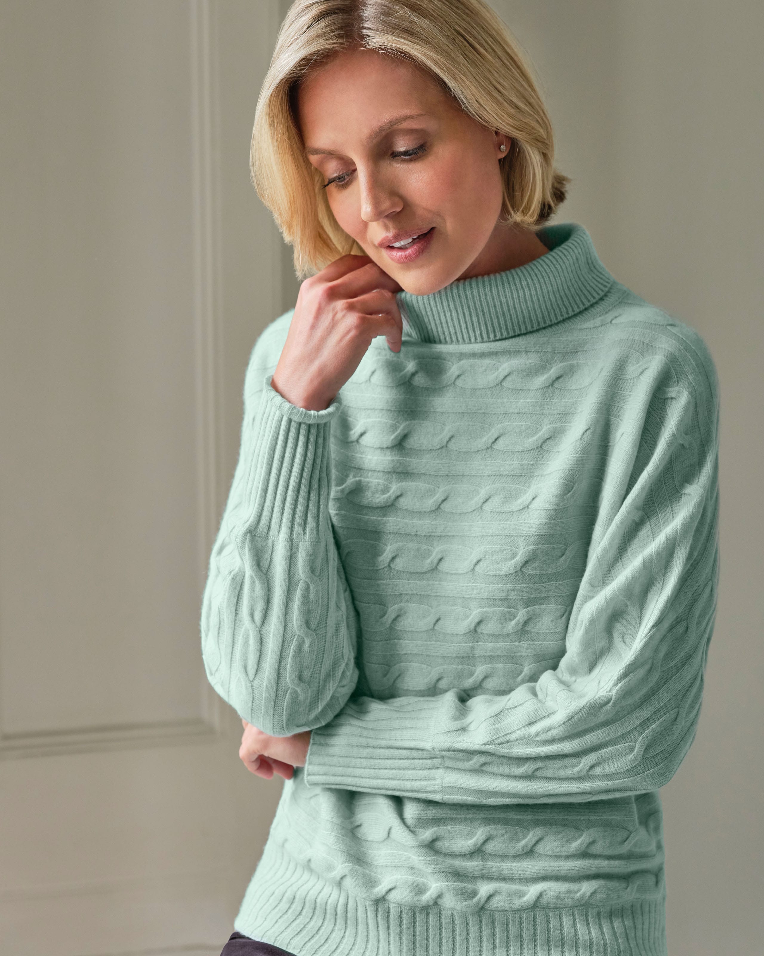 Women's Aran Sweaters | Womens Knitwear | WoolOvers US