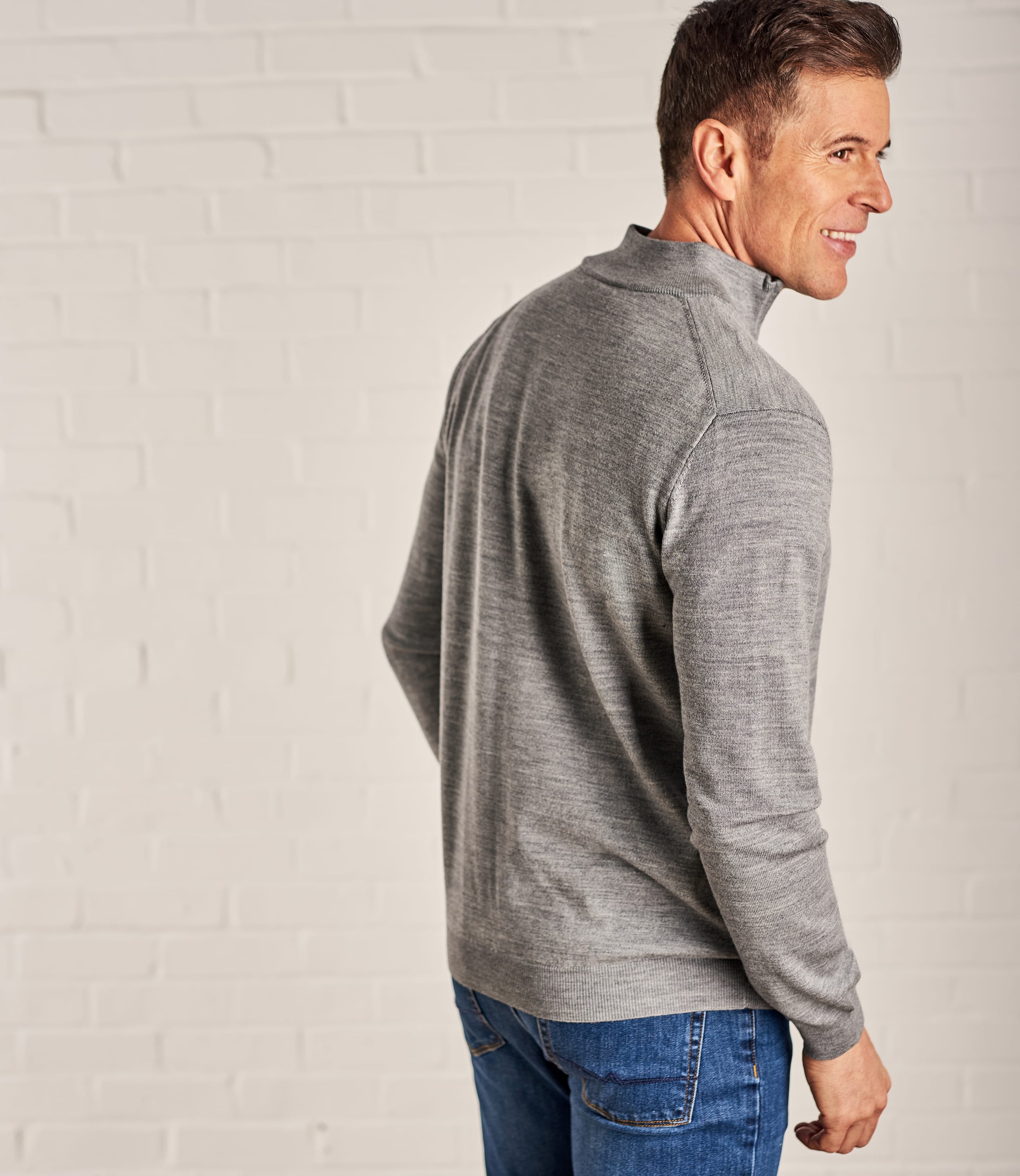 grey-marl-mens-100-merino-half-zip-neck-jumper-woolovers-uk