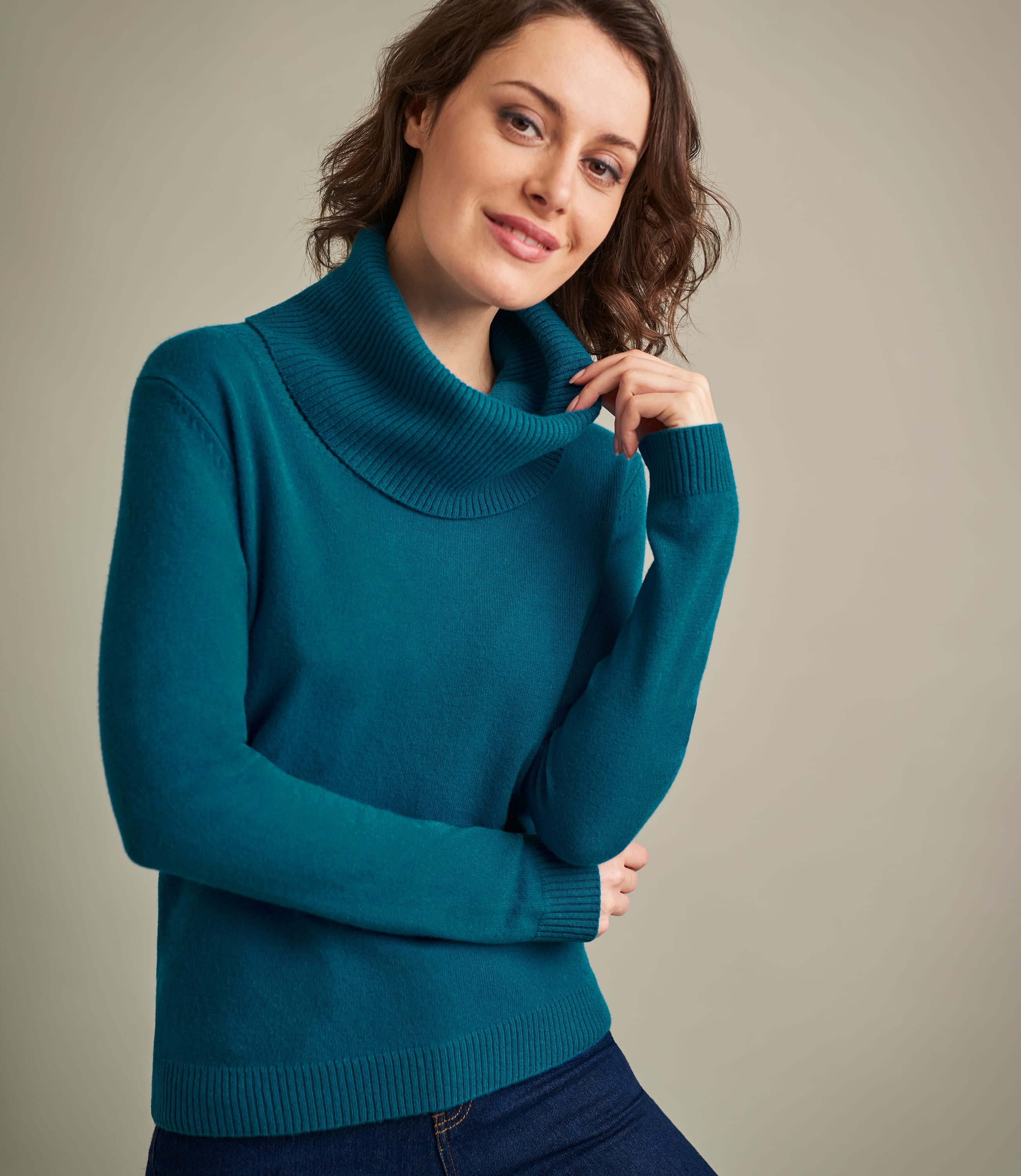 teal-womens-pure-cashmere-cowl-neck-sweater-woolovers-us