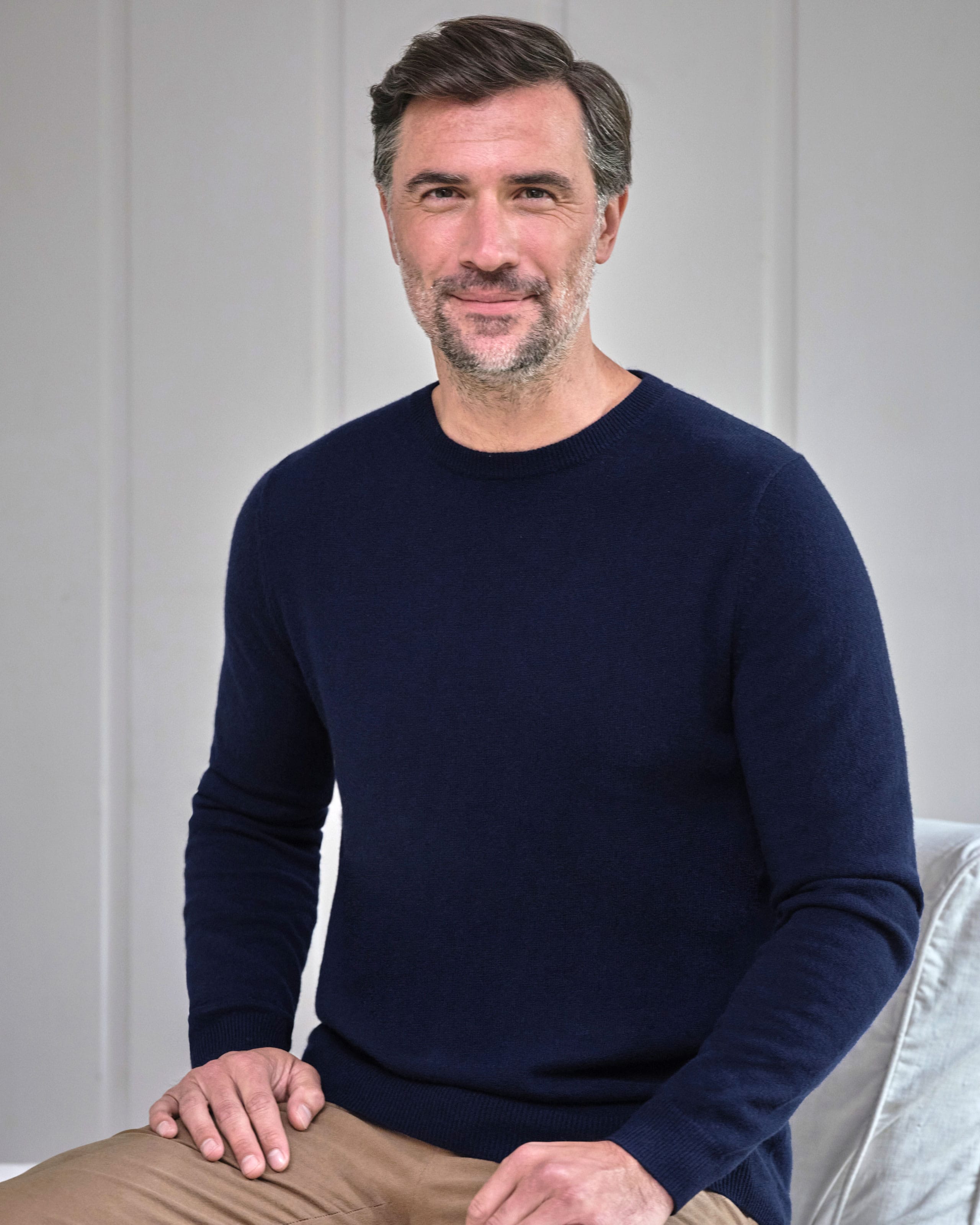 Wool Cashmere 4-Bar Utility Jacket Men