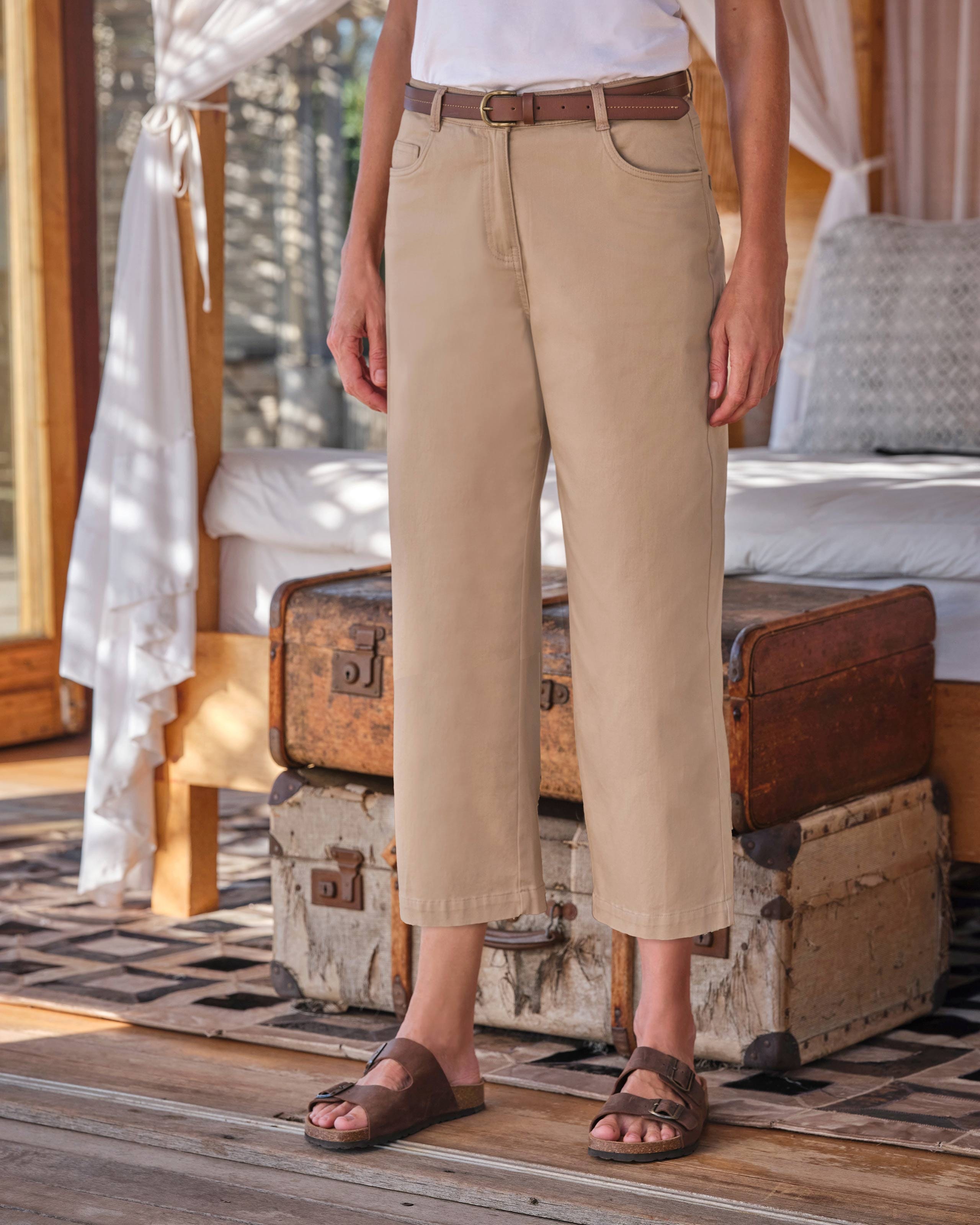 Chino Trousers - Camel