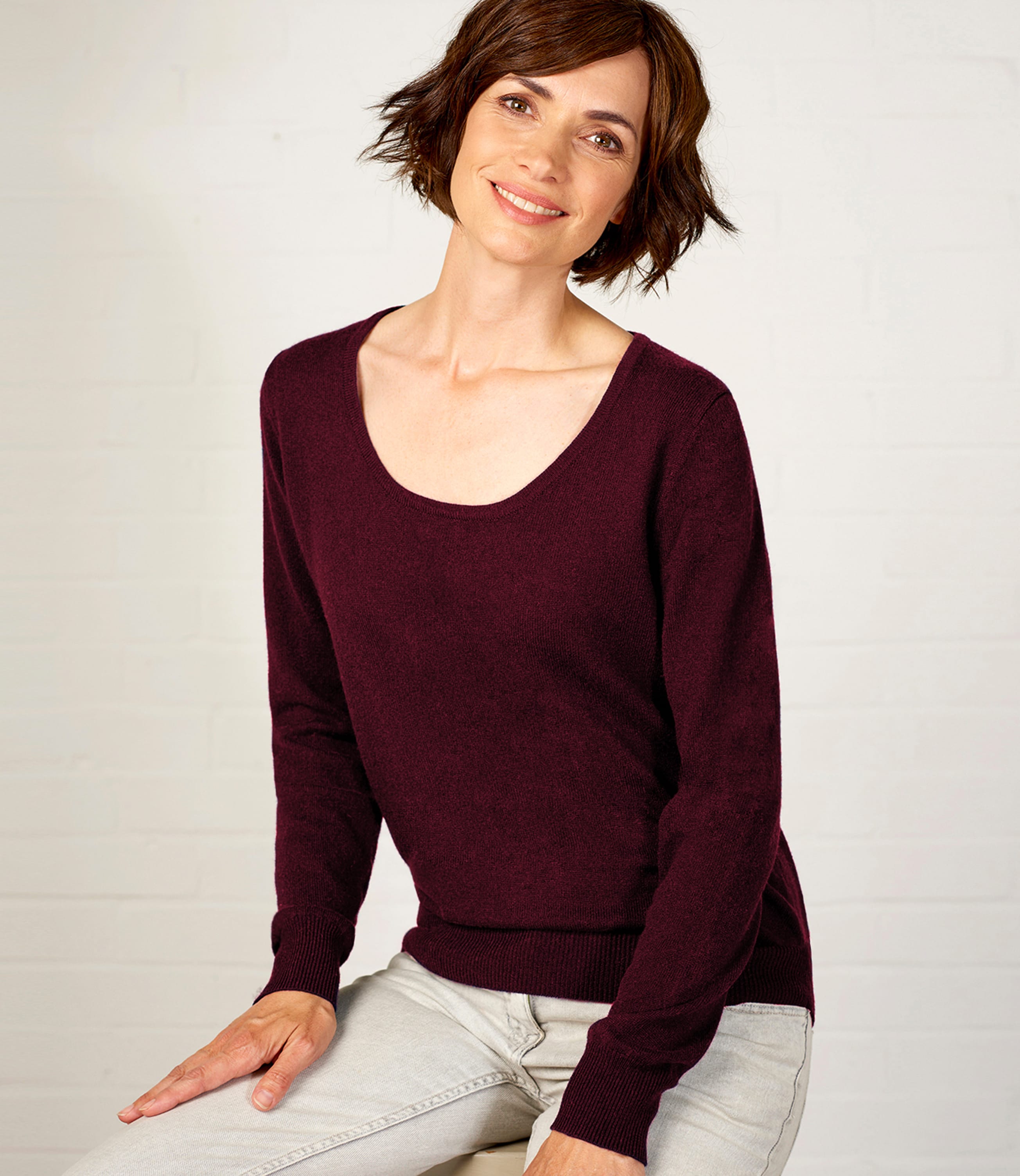 pullover pflaume damen