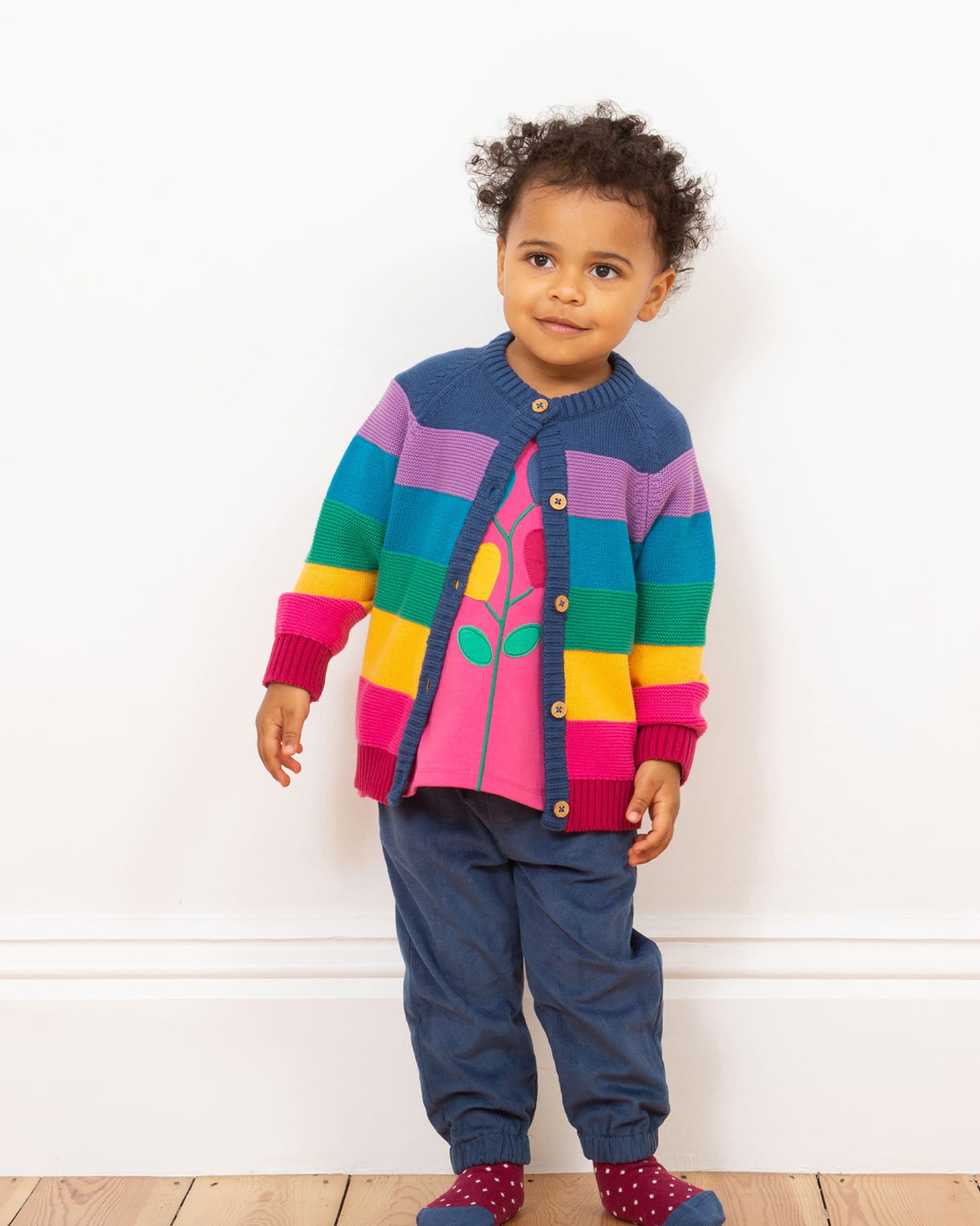 Rainbow Rainbow Cardigan WoolOvers UK