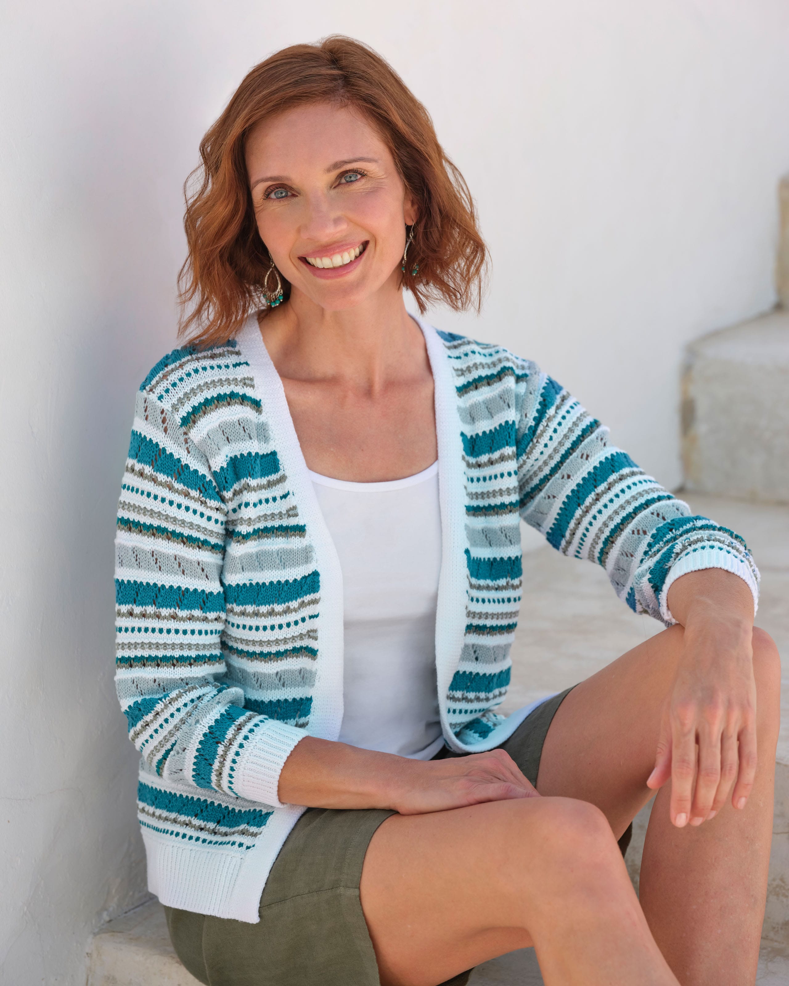 blue-green-multi-crochet-stripe-open-cardigan-woolovers-us